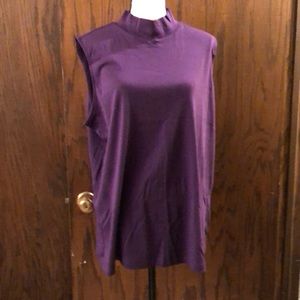 Two piece sweater and sleeveless under shirt.